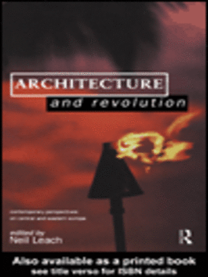 cover image of Architecture and Revolution